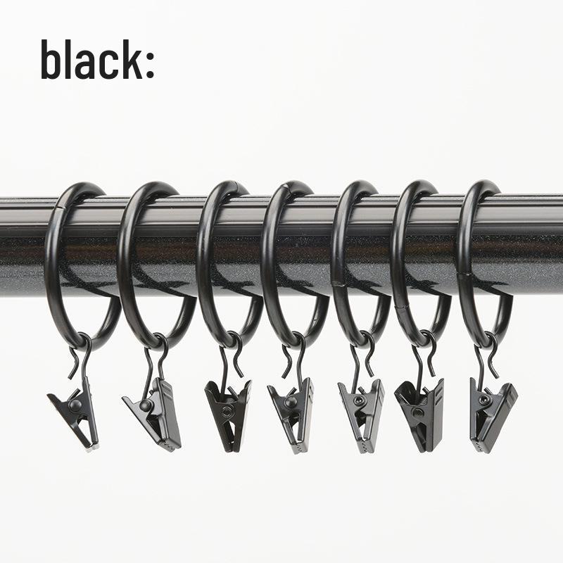 Metallvorhangclips & -ringe mit Haken