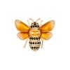 Exquisite Bee High-end Women's Light Luxury Ins Trendy Collar Anti-exposure Buckle Brooch