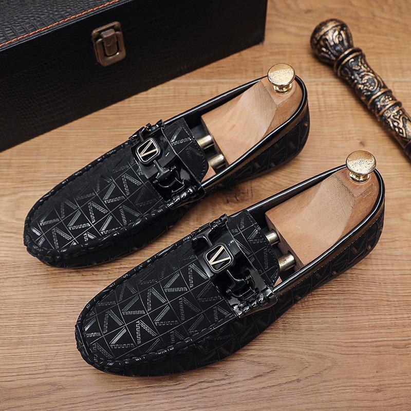 Scarpe Uomo di Alta Qualità Mocassini di Lusso Scarpe per Uomo Tessuto Scarpa Casual per Uomo Scarpe da Guida Slip-on Designer Zapatos De Hombre