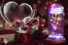 Eternal Rose Glowing In Glass, LED, Colorful, Battery, Gift, 18th Birthday, Wedding