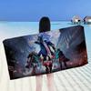 D-Devil May Cry Bath Towel Microfiber Soft Water Absorbing Breathable For Girl Kids Decorative Cartoon Beach Towel