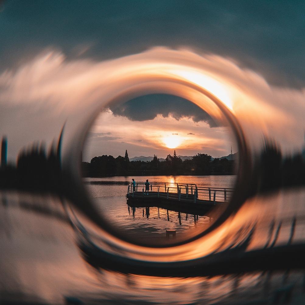77mm Vortex Filter Effect Lens for DSLR Camera Photography Video