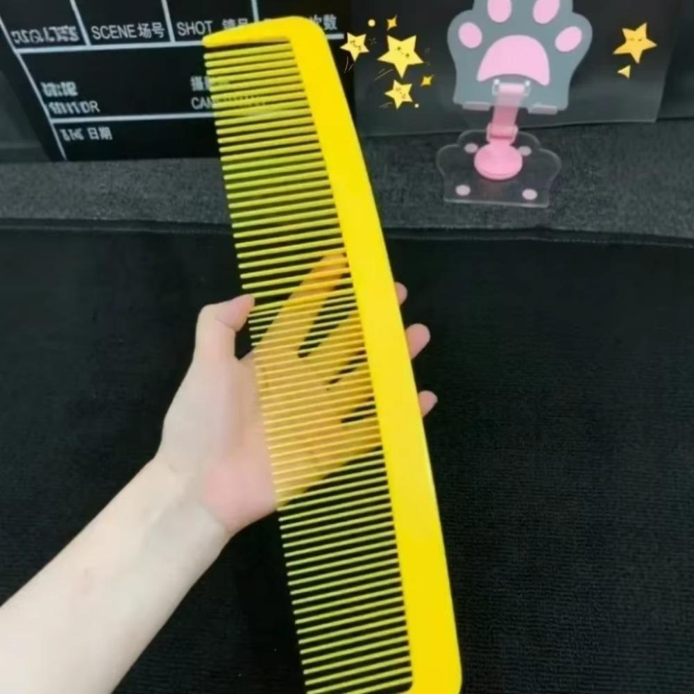 

Giant Giant Comb Plastic Massage Combs Funny Straight Hair Comb Stage Props and Performances