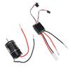RC 550 12T Brushed Motor BEC 5V2A with 320A ESC High Torsion Brushed Motor for RC Cars Boats
