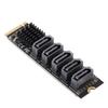 Adapter Card PCIE M.2 To SATA3.0 Drive Free Hard Disk Converter for OS X for Llinux for Windows
