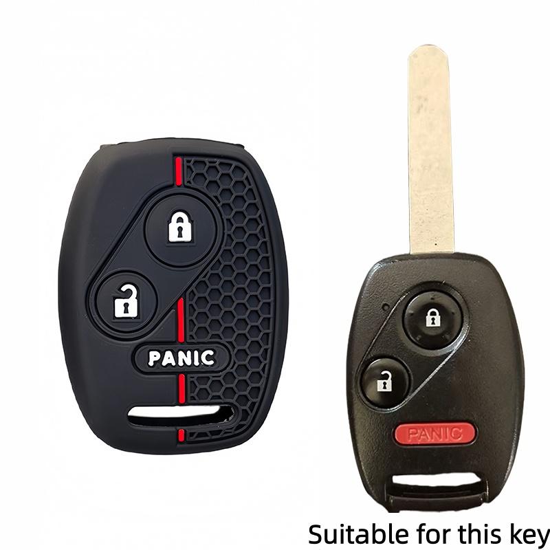 

Silicone Car Key Case Cover For Honda Accord Crv Pilot Civic 2003 2007 2008 2009 2010 2011 2012 2013