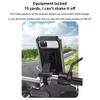 Waterproof Motorcycle Bike Mobile Phone Holder Support Universal Bicycle 360° Swivel Adjustable Gps Motorcycle Cellphone Holder