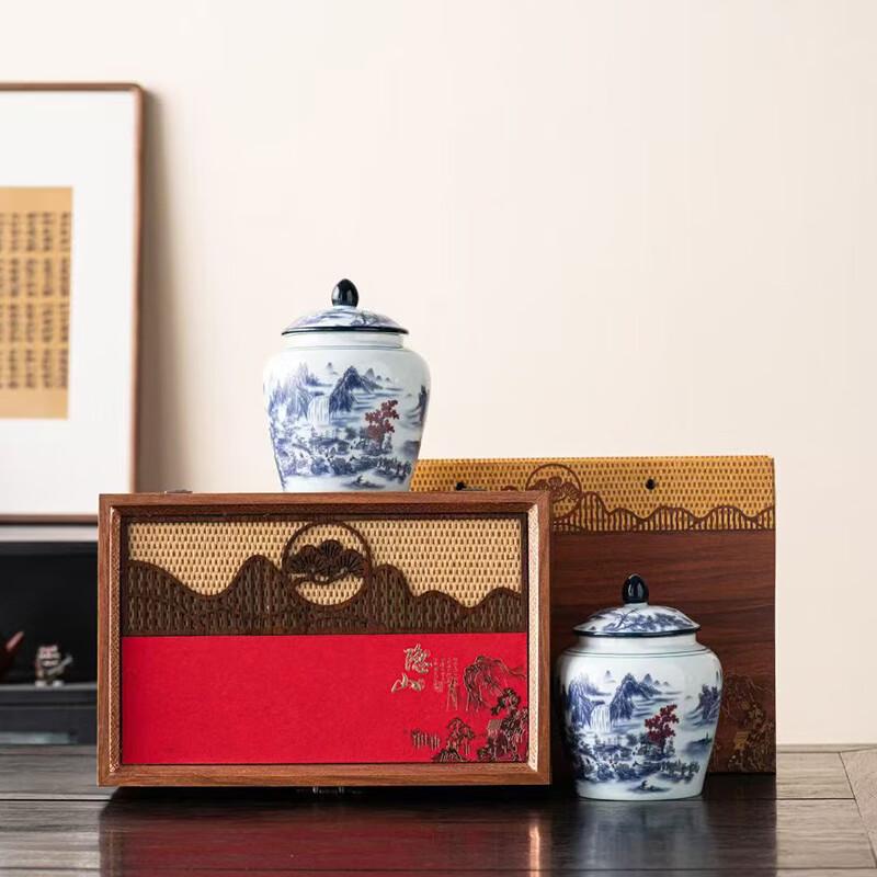 Yizhan Taiwan Dong Ding Oolong Tea Ceramic Gift Set