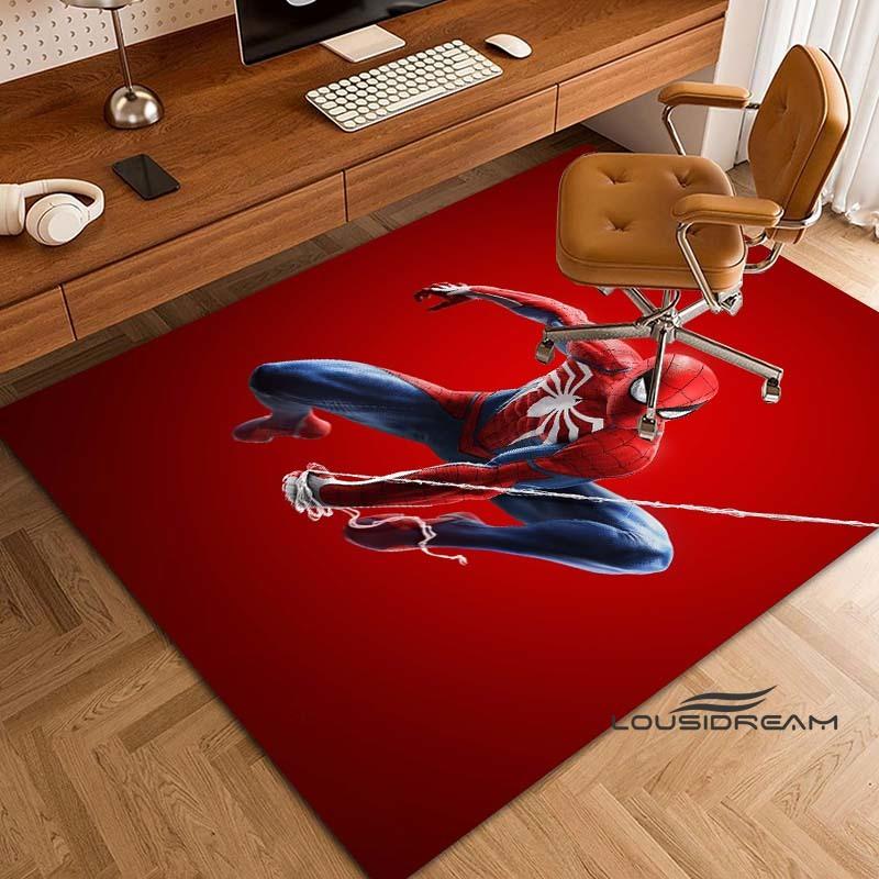 

Spider-Man Cartoon Rug – A non-slip mat perfect for use as a bedroom playmat or living room rug, ideal for living room, bedroom, 60x90cm