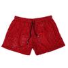 Men's Briefs See through Mesh Loose Lounge Boxer Shorts Mesh Hollow Pants