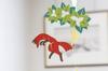 Mobile "Forest Path - Animal Trail" Gift, Adult Interior, W35cm x H42cm, Mobile Brand Born in Japan
