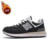 Spring and Autumn Cool Run Classic Height Increase Cotton Thickened Warm Sneakers Casual Shoes Couple Running Shoes