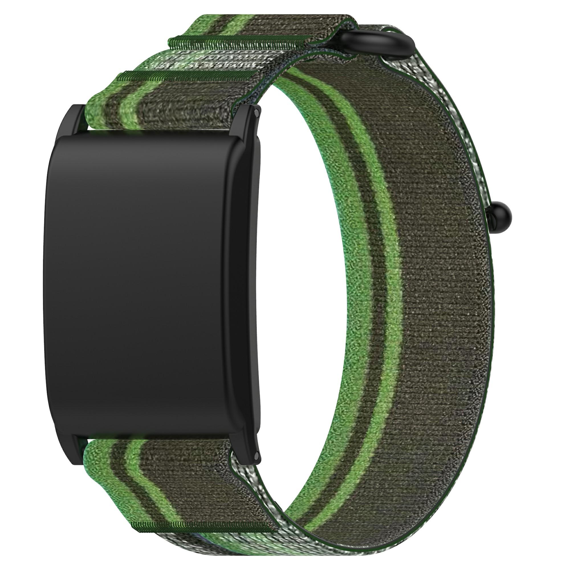 

Magic Tape Band for WHOOP 5.0 LIFE MG/5.0 One/5.0 Peak/4.0/3.0 Stylish Nylon Wrist Strap Blackish Green