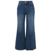 Sancai Washed High-Rise Flare Jeans