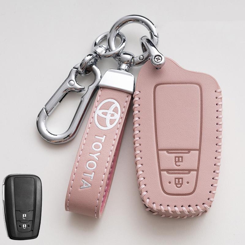 Car Smart Remote Key Case Cover Holder Shell Fob For Toyota Corolla Prius Camry CHR C-HR RAV4 Altis Land Cruiser Prado Keyless