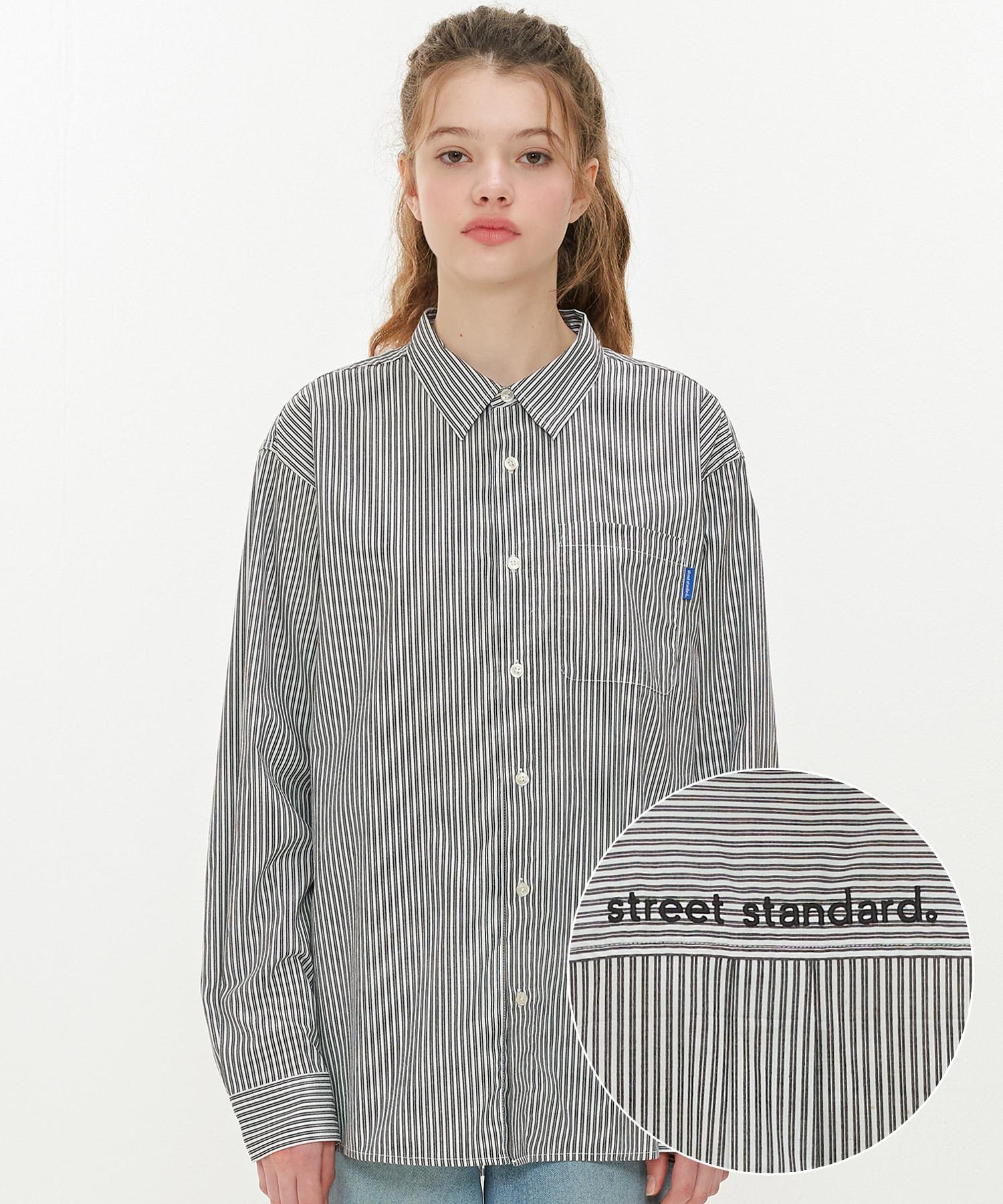 Рубашки Street Standard с полосками и логотипом S L