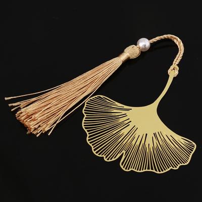 Exquisite Creative Antique Bookmarks Tassel Hollow Brass Corrosion-resistant Classical Bookmarks