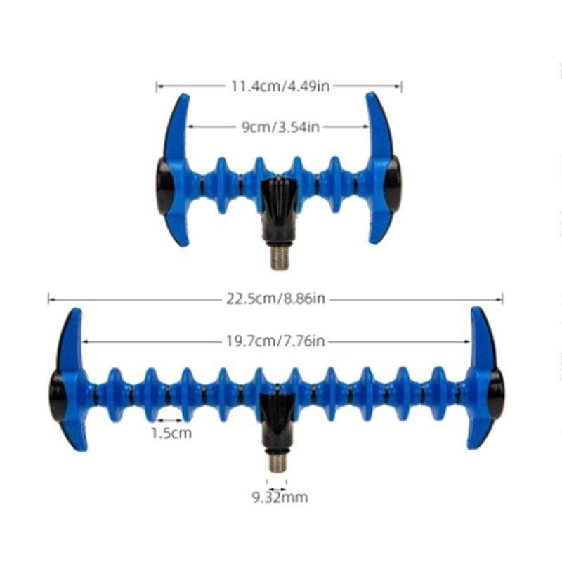 Feeders Rod Rest Head Replacement Fishing Rod Rest Head Fishing Rod Pods Holder Brackets Head Fishing Accessories