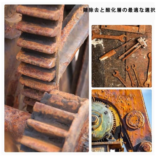 UOPR 8-Piece Wire Brush Pen Set, Stainless Steel Wire Brush Set, Abrasive Brush for DIY Work, Electric Drills, Round Shank, Copper Wire, Rust Removal,