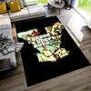 Grand Theft Auto Floor Mat Suitable for Game Room Hallway Entryway Bedrooms Antislip Carpet Decorate Offices Wedding Party Gift