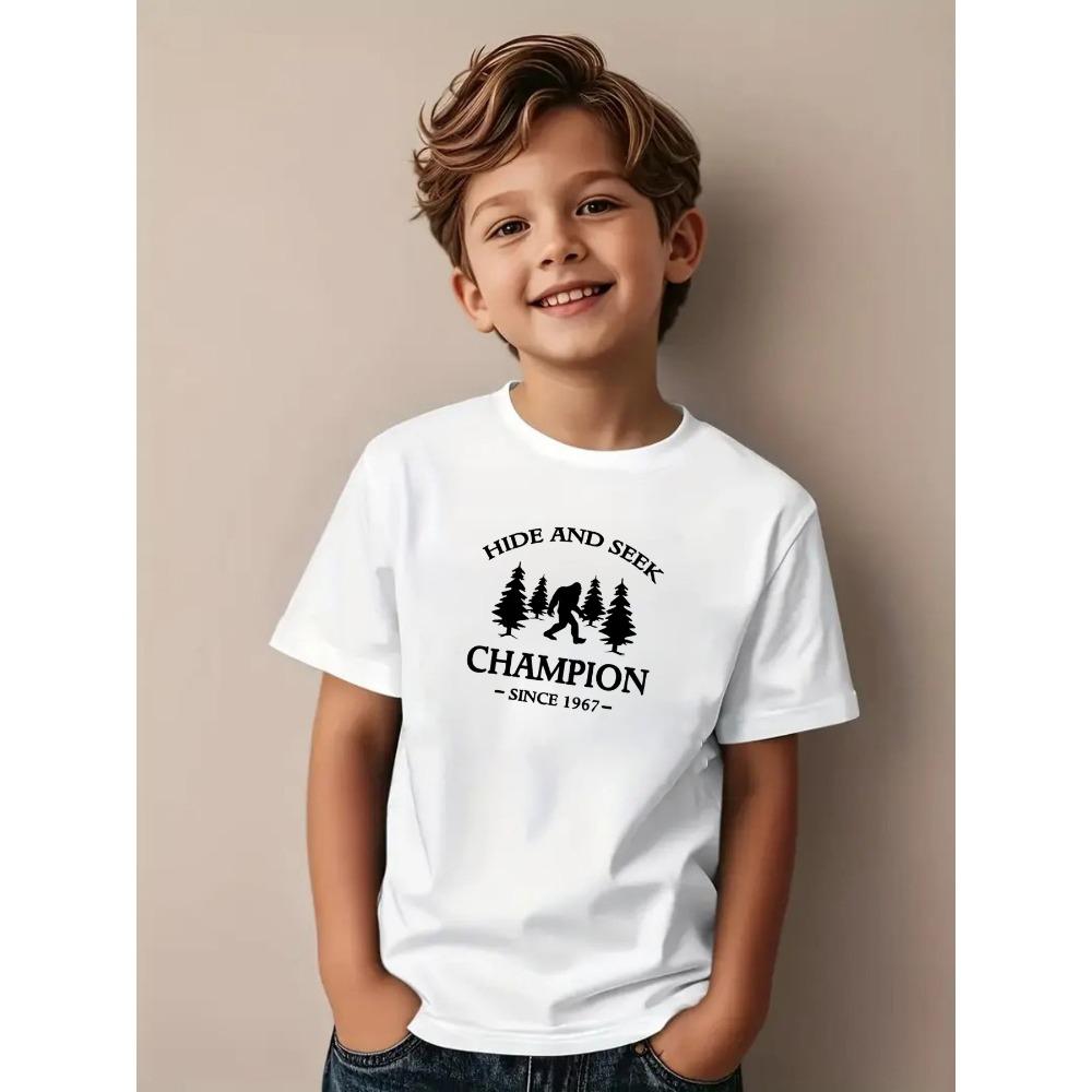 2025 New Kids Clothing Graphic Summer T-Shirt Boy And Girl Fashion Tops Teen Boys Loose Short Sleeve Tee