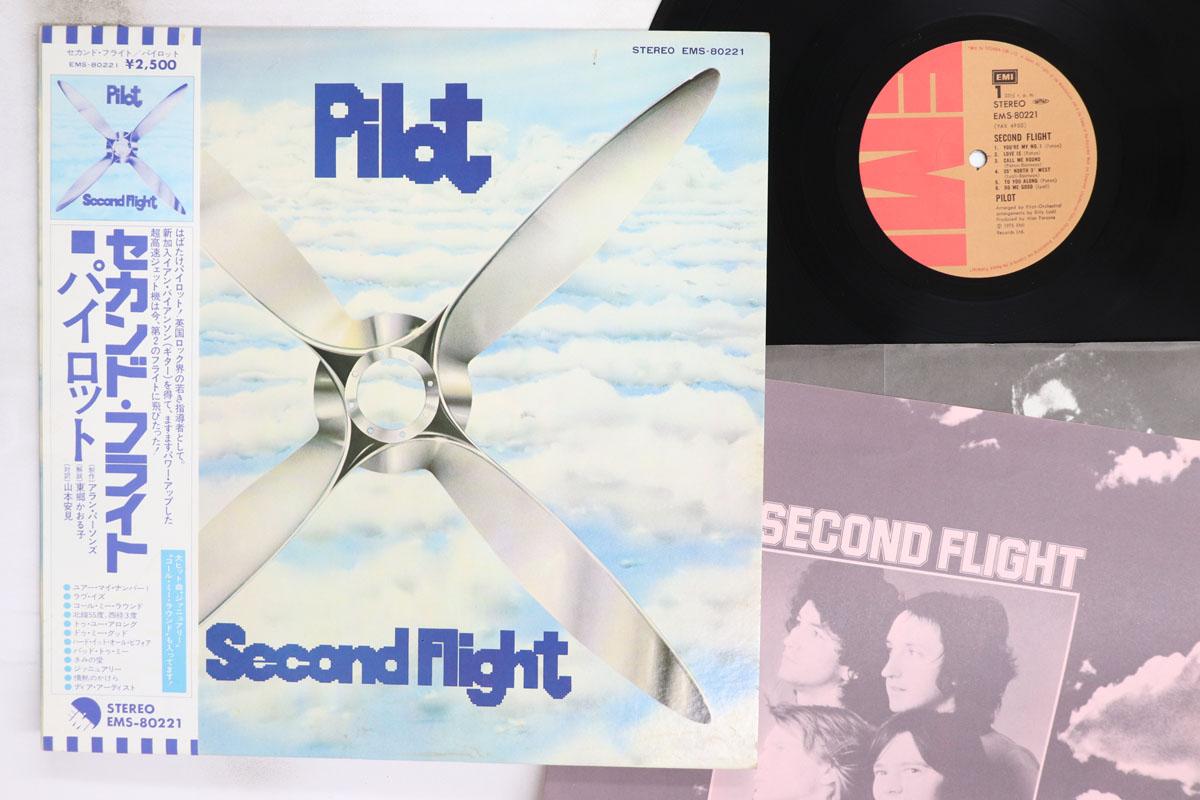 

LP Record PILOT Second Flight EMS80221 EMI 1975 Japan Obi Rock Used