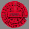 54-Pack Ancient Chinese Character DIY Stickers for Phone Cases & Luggage - New Year Blessing Couplets
