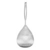 Rustless Steel Soup Spoon Droplet Shaped Scoop Head Strainer Spoon Sturdy Cooking Utensil Home