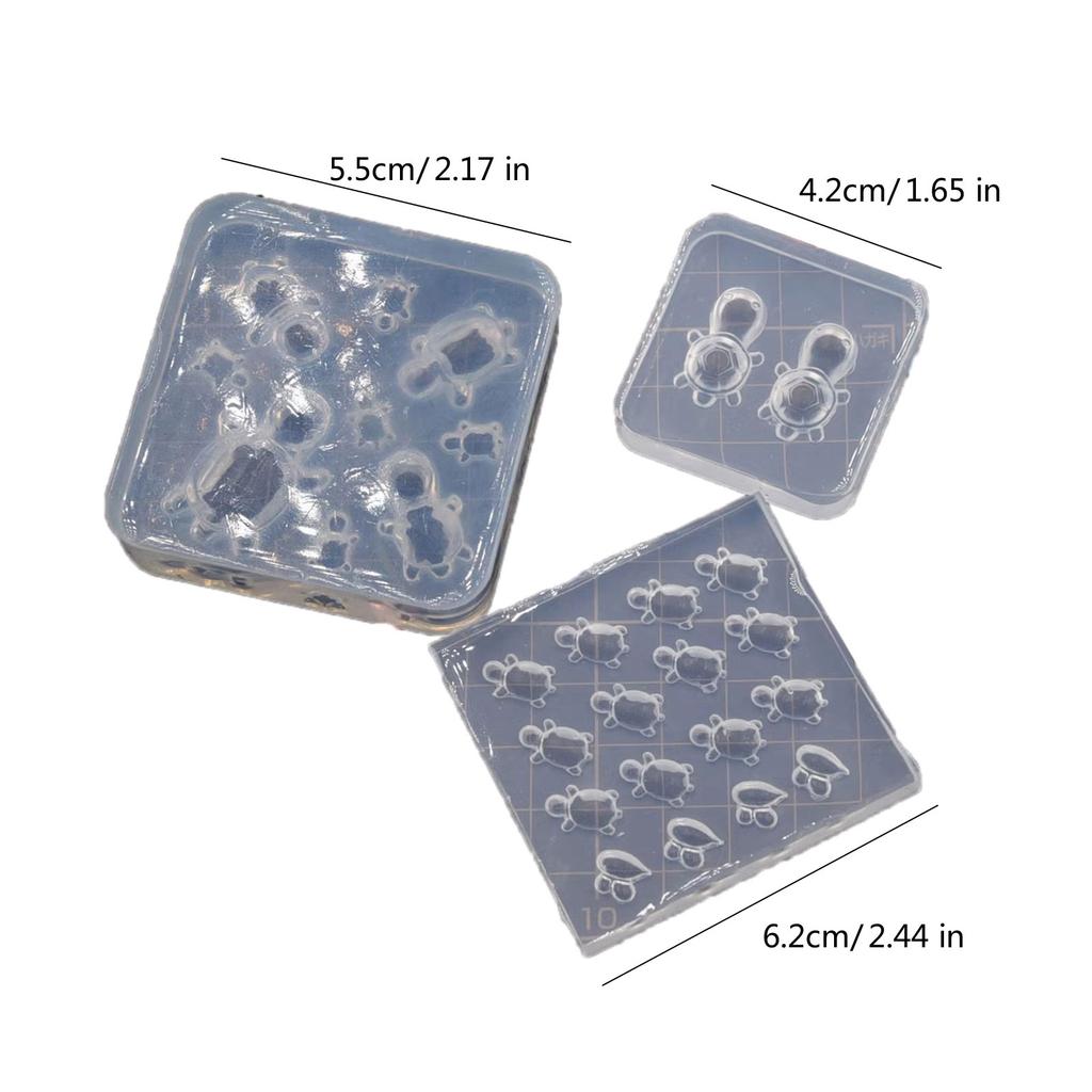 Fashionable Sturdy Silicone Candle Mould Stylish Resin Castes Mould for Craft Supplies Soap Making and Home Decoration