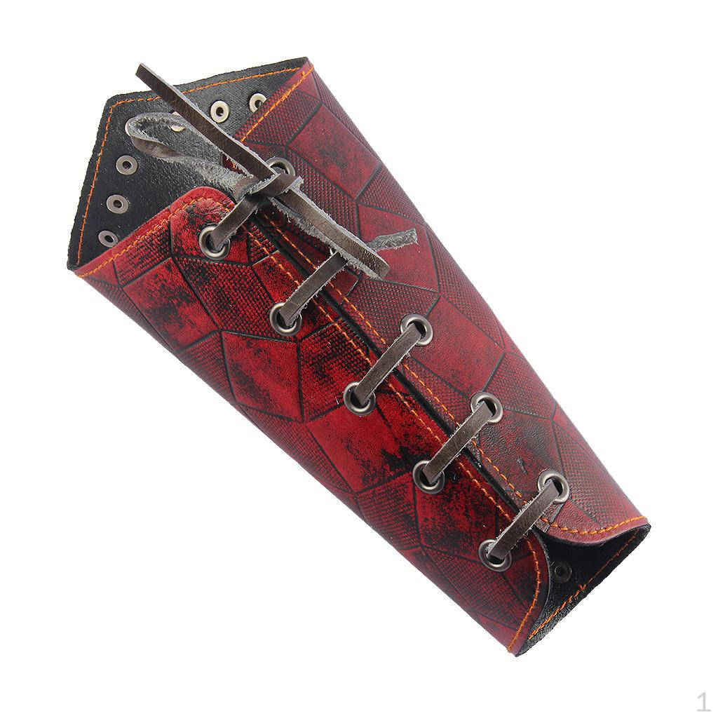 Gauntlet Wristband Wide Bracer Bracelet Halloween Cosplay Costumes