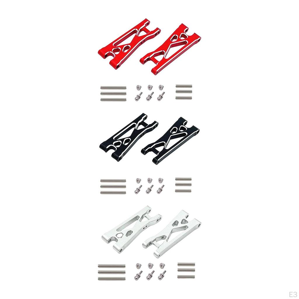 2 Improved Rear Lower Swing Arms Made of Aluminum Alloy for RC Car 244016 1:24 Scale