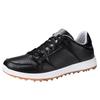 Breathable Leather Men Golf Shoes Non-Slip Women Golf Shoes Rubber Sole Unisex Golf Wear Sneakers Comfortable