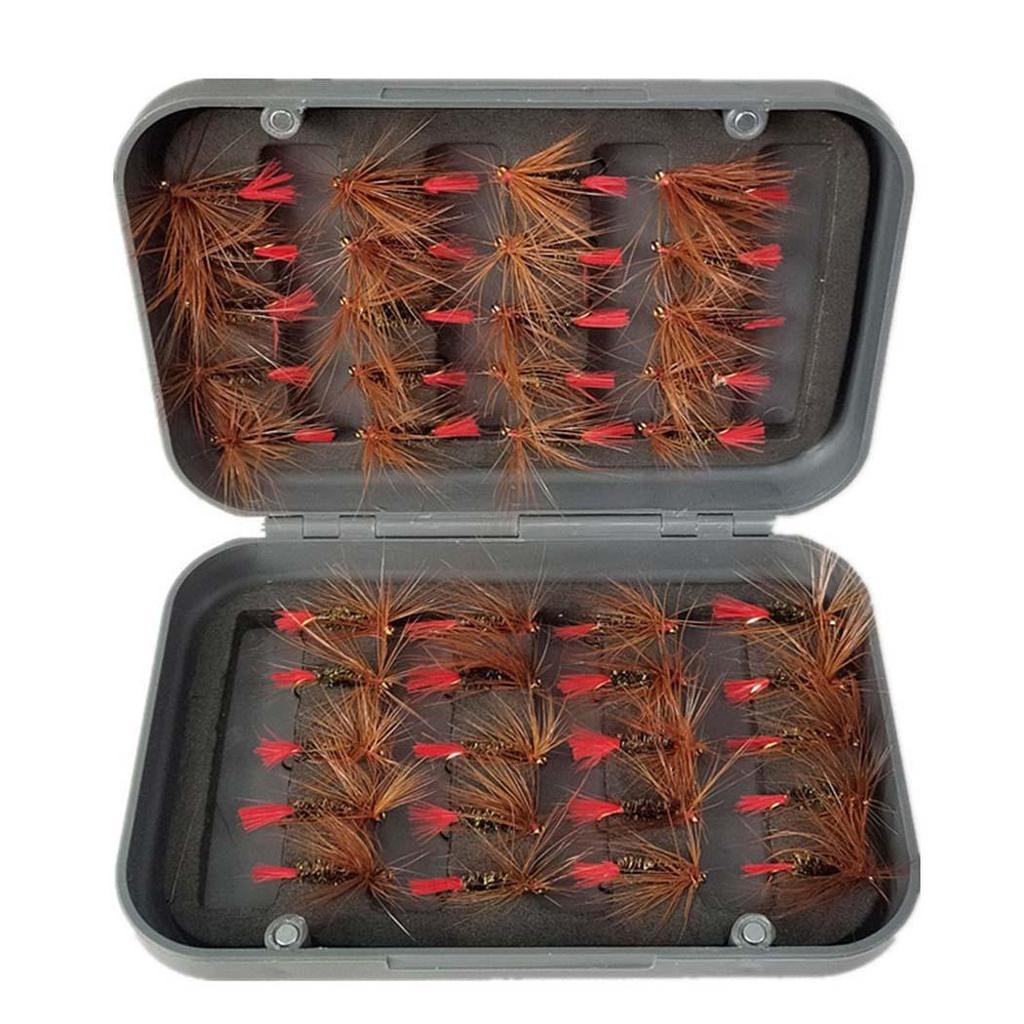 5/10/25/Pcs/Box 3 Different Style Fly Fishing Lure Bait Trout with Hook Fly Fishing Nymph Dry Flies Fishing Flies Bait Insect Lure