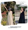 Women's Casual Sleeveless Pleated A-line Dress with Hollow-Out Design