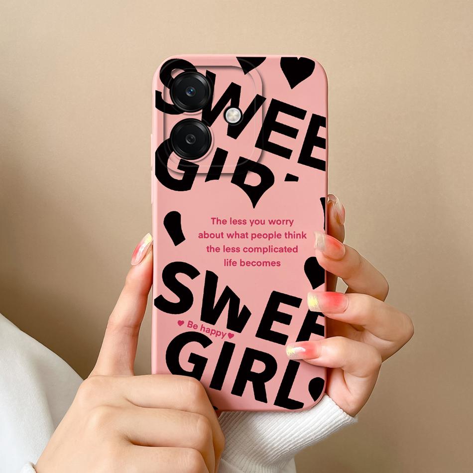 Per Oppo A3 Pro A3X A40 A80 Custodia per Telefono Creativa Protezione Completa Cover Posteriore Per Oppo A 3 OppoA3 4G 5G Morbido Silicone Liquido Fundas