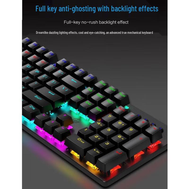 HP GK100F Wired Mechanical Keyboard