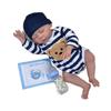18-Inch Darren Reborn Doll: Hand-painted, Soft Vinyl Baby Toy