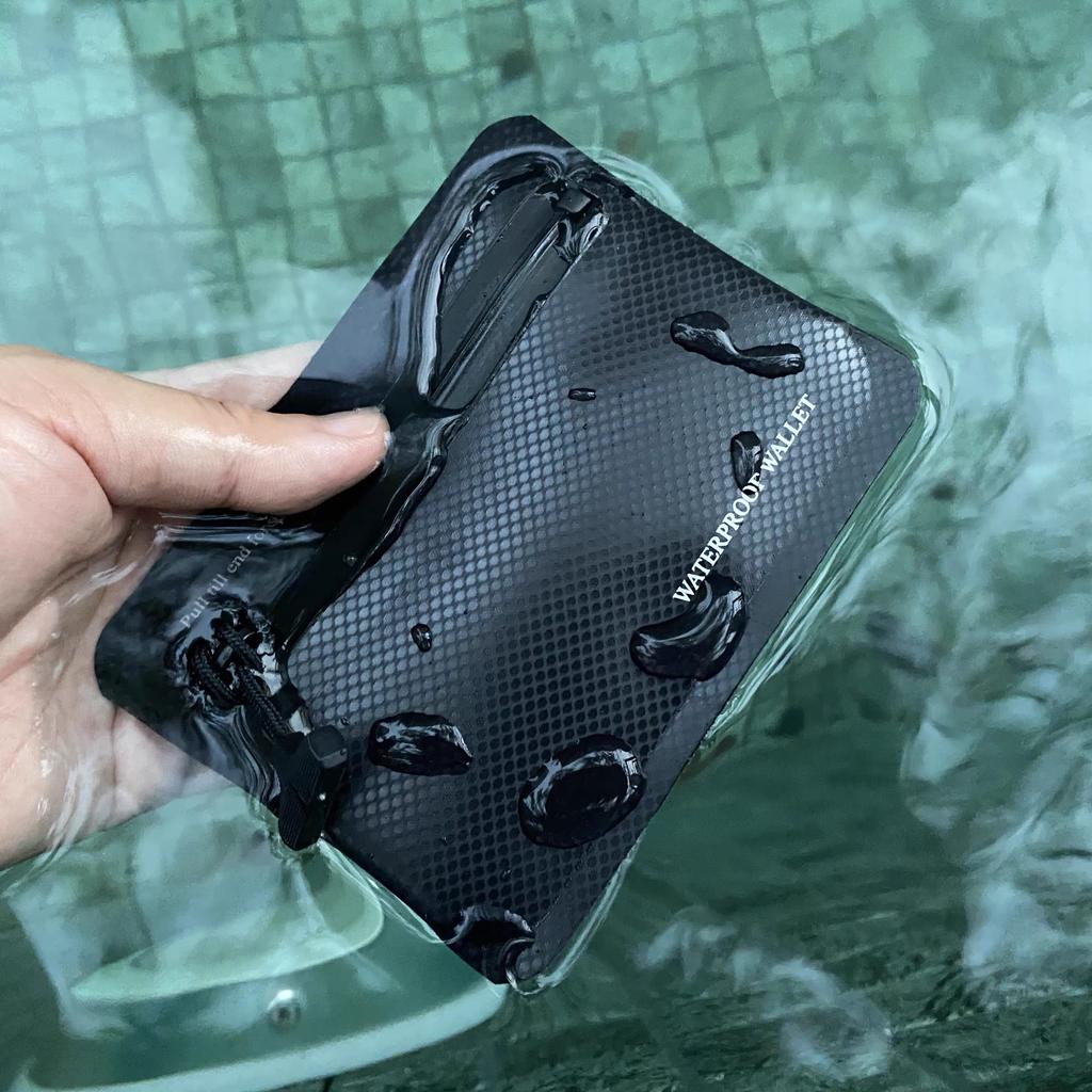 IPX8 Diving Level Professional Waterproof Card Holder High Strength Airtight Zipper Card Key Earphone Coin Purse Small Bag