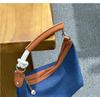 Women's Retro Denim Canvas Tote: Stylish All-Match Shoulder and Messenger Bag