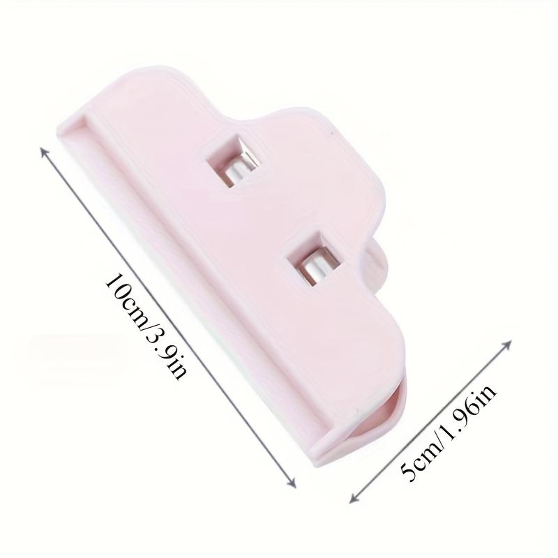 Food Bag Sealer Clips - Moisture-Proof Freshness, Ergonomic Design for Snacks, Chips, Kitchen & Pantry Storage - Pastel Colors Chip Clips