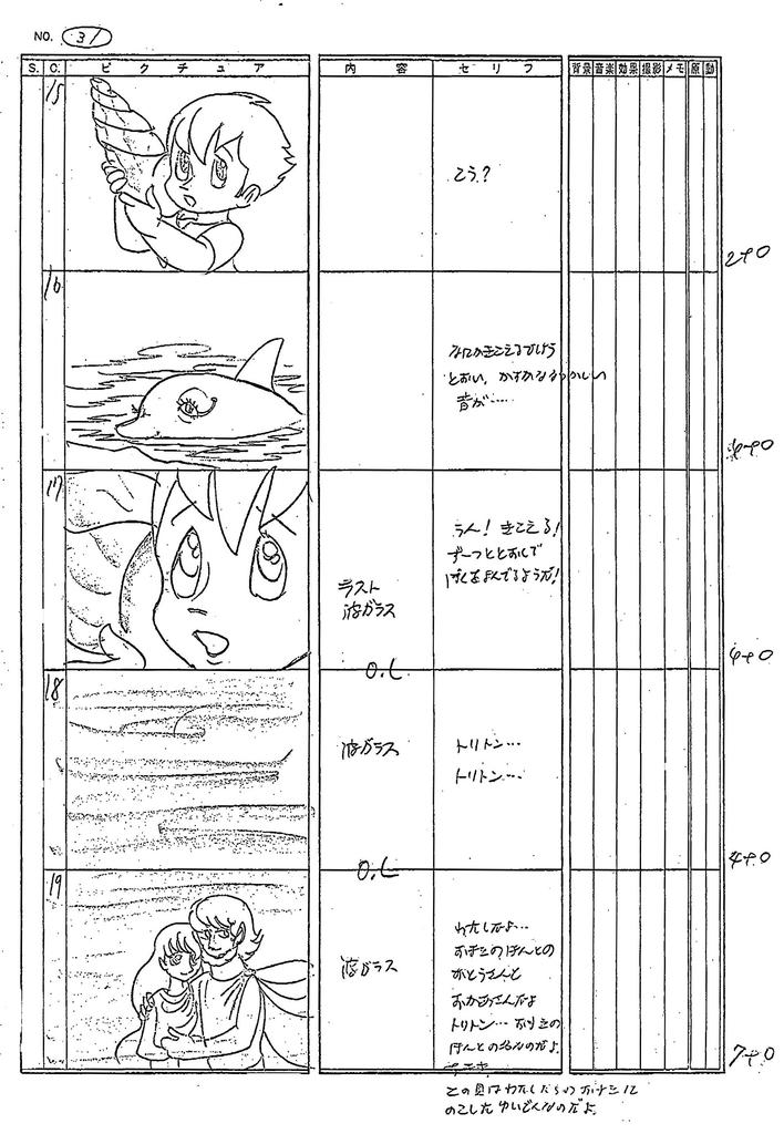 Blue Triton "Ocean Triton Original Reprint" Bottom