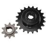420 Chain 10 Tooth Front Sprocket 420 Chain 20 Tooth Rear Sprocket Replacement for Coleman CT200U Trail Mini Bike Go
