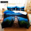 Small Bridge Bedding Set Duvet Cover Set 3d Bedding Digital Printing Queen Size Bedding Set Fashion Design