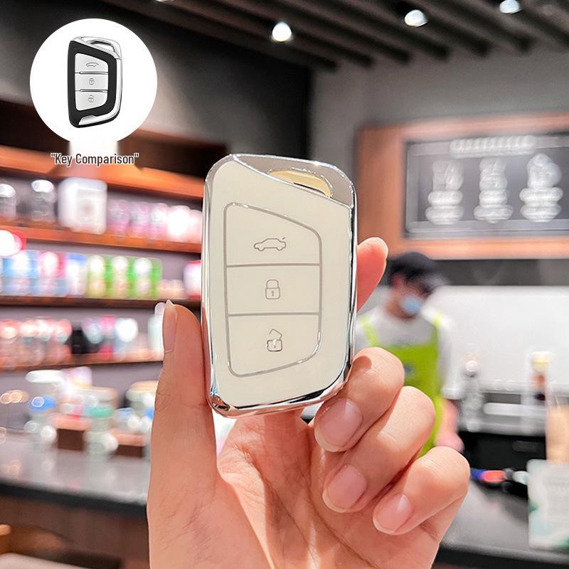 Чехол для ключа автомобиля JAC для Jiayue A5, X4, X7, iC5, iEVS4/7S/T8, Ruifeng S4/S7/M6.