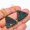 Boulder Opal Gemstone 925 Solid Sterling Silver Jewelry Earring 1.77" GK-5660