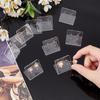 10/20/30 Stück Transparente Acryl-Ohrring-Displayständer Klare Schmuckaufbewahrungsregale mit 4 Löchern für Ohrstecker, Anhänger Display für Geschäfte