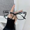 Square Anti Blue Light Glasses Fashion Retro Classic Women Men Computer Gaming Eye Protection Plain Spectacles