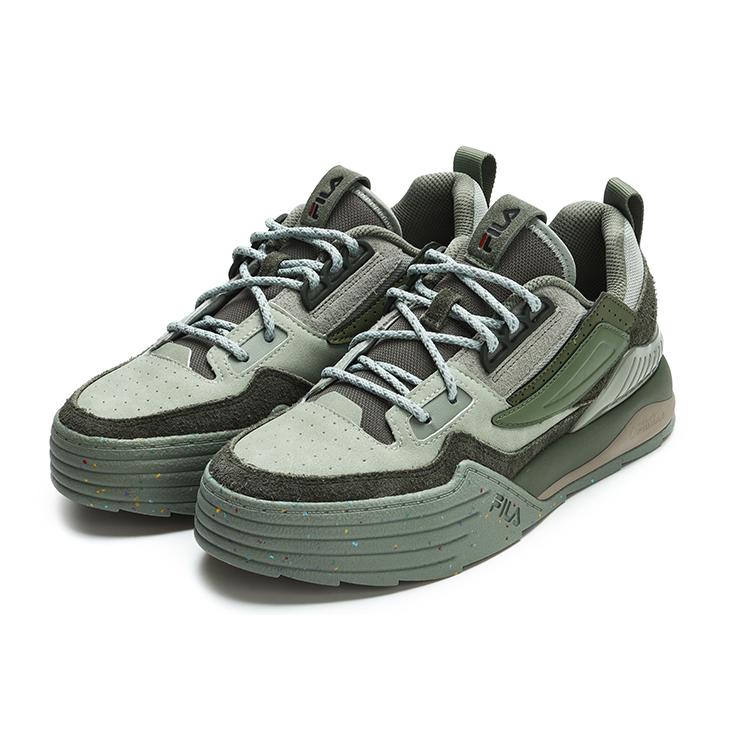 Fila PALA Wear Resistant And Lightweight Low Top Skateboard Shoes Women's Green F12W311203FSB