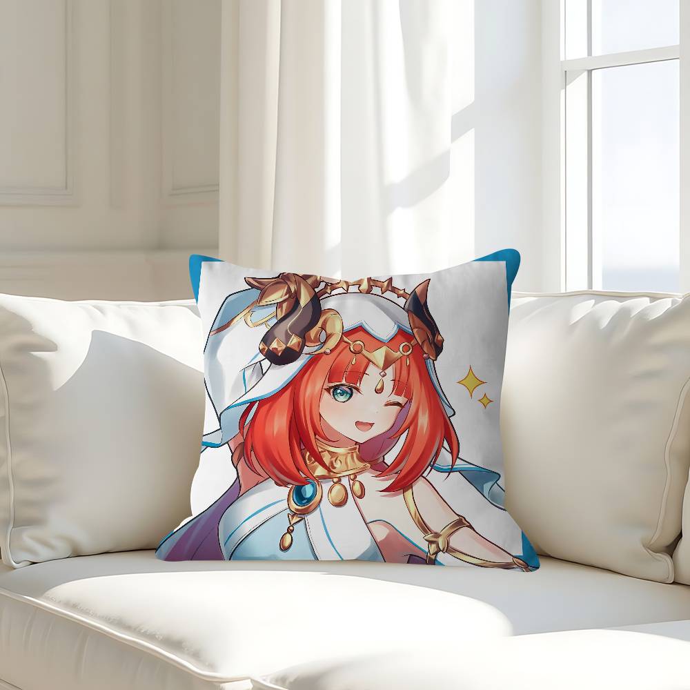 Anime-Charaktere -N-Nilous Kissen Anime-Kissen Sofa Bett Kopfkissenbezug Kissenbezug 45x45 Cm Mode