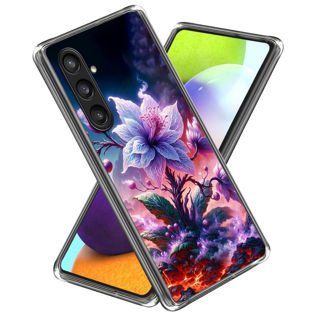 For Samsung Galaxy S25 Case Pattern Printed Shockproof TPU Phone Cover